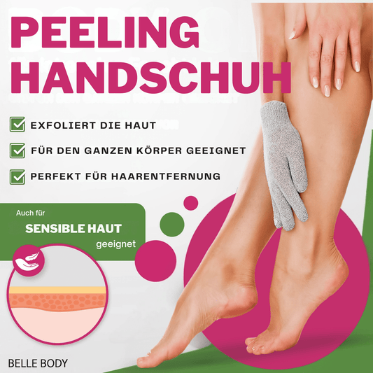 Onthaarings- & peelinghandschoen