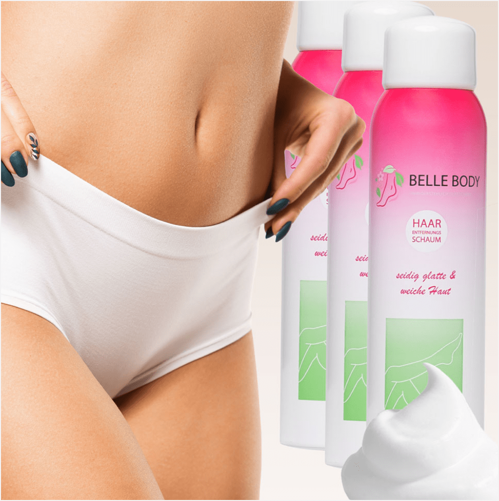 Belle Body Haarverwijderingsschuim Intiem